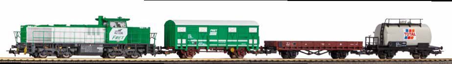 97946 Start-Set SNCF G1206 + 3 Güterwg. Ep.5/6