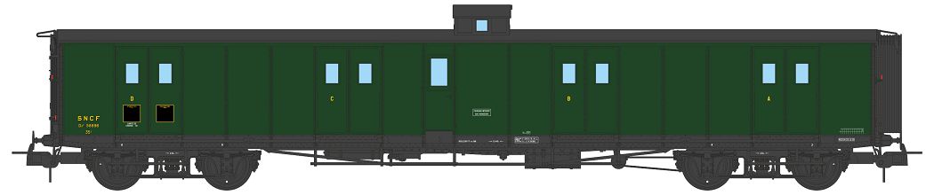 VB-350 SNCF Gepäckwagen 4-achs Ep.3