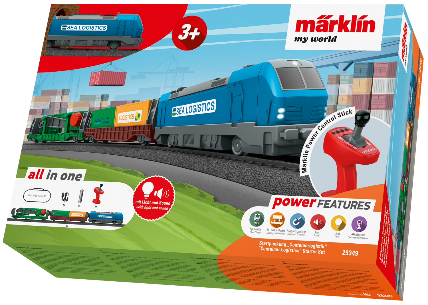 29349 my world Startpackung Containerlogistik