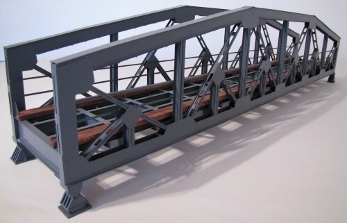 Hack V1-100 Spur 1 Vorflutbrücke 100 cm, grau, hoc