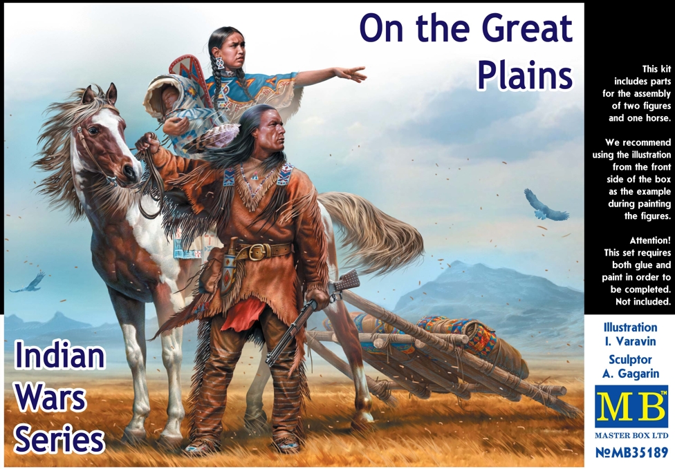 MB35189 Indian War Series - On the Great Plains