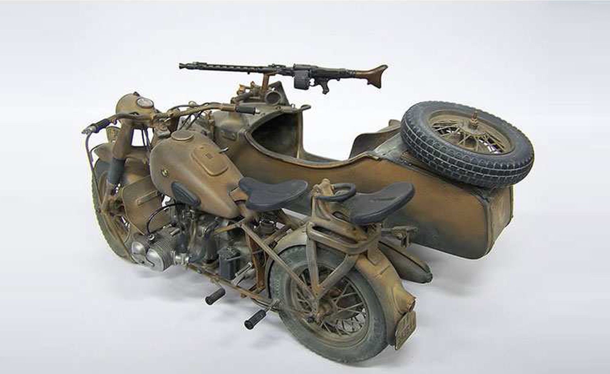 7403 BMW R75 German Milit.Motor.w/Sidecar