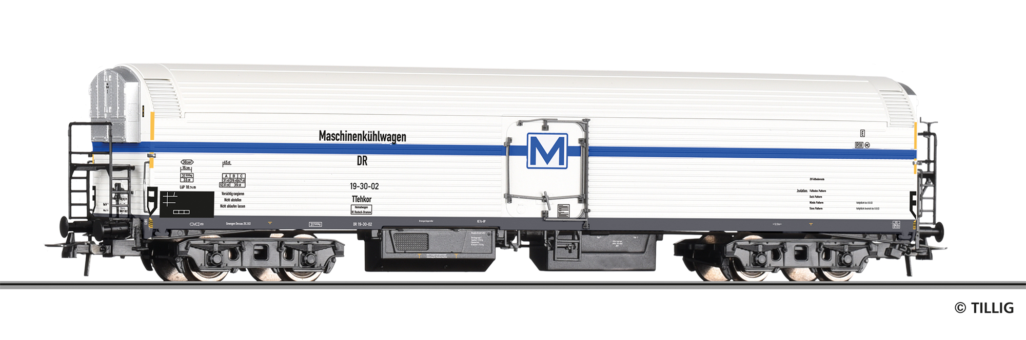 77090 Maschinenkühlwagen TTehkos der DR