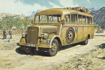 721 Opel Blitz Omnibus W39 Ludewig