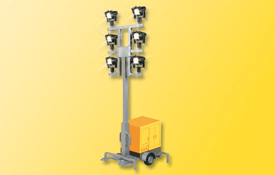 1343 LED Leuchtgiraffe auf Anhänger