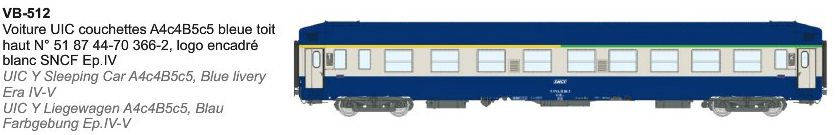 VB-512 SNCF Schlafwagen UIC Ep.4/5