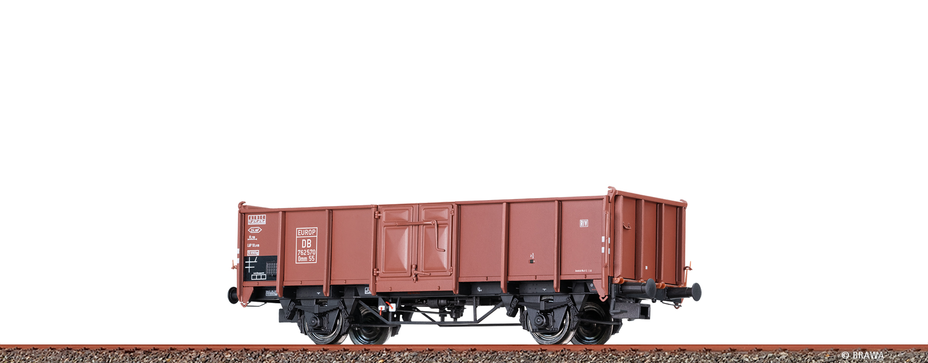 Brawa 50059 DB offener Güterwagen Omm55 Ep.3 EUROP