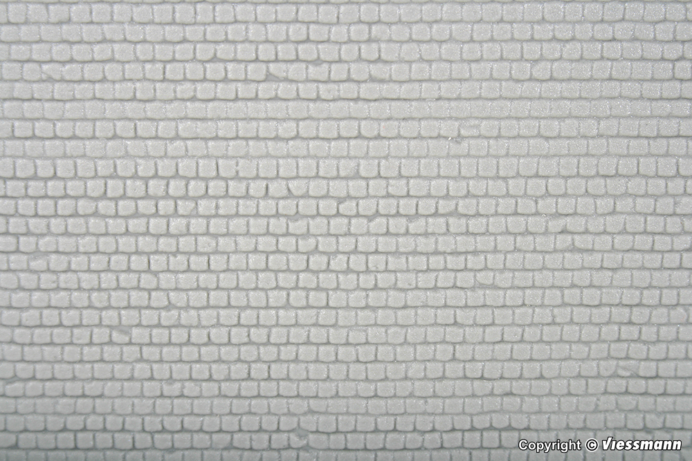 Kibri 34124 Kopfsteinpflasterplatte 20 x 12cm