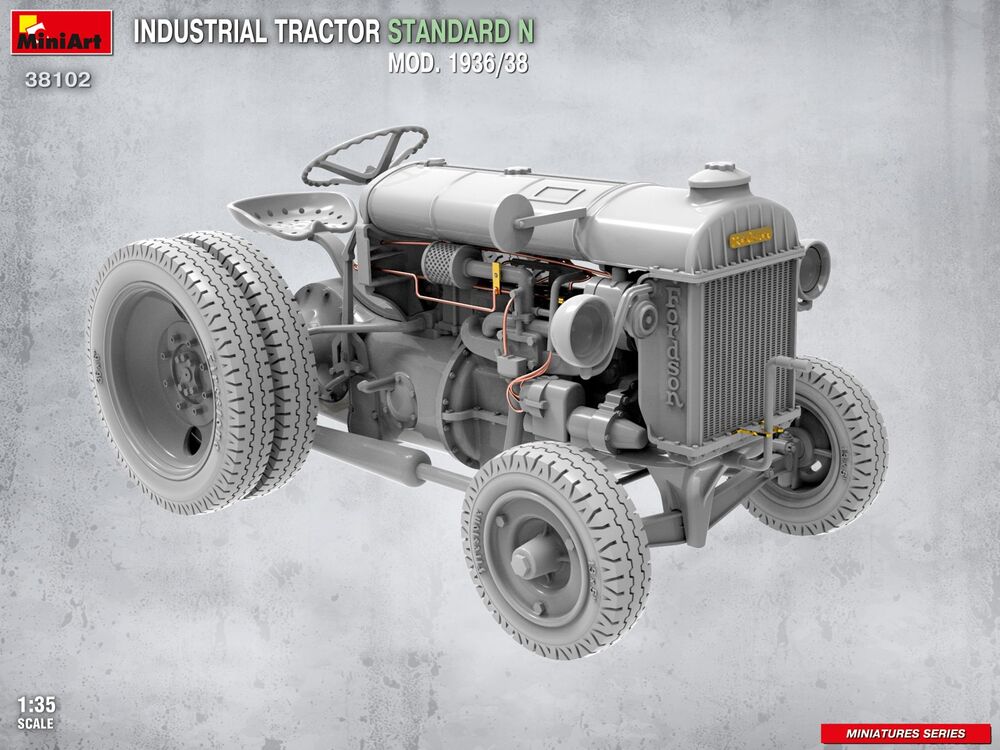 MiniArt 38102 Industrial Tractor Standard N 1936/38