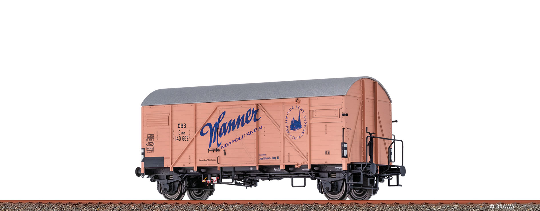 Brawa 51184 ÖBB Güterwagen Bremen-Gmhs35 Ep.3