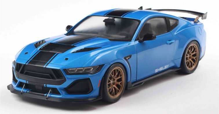 S1813802 Shelby Mustang Super Snake blau/schwarz
