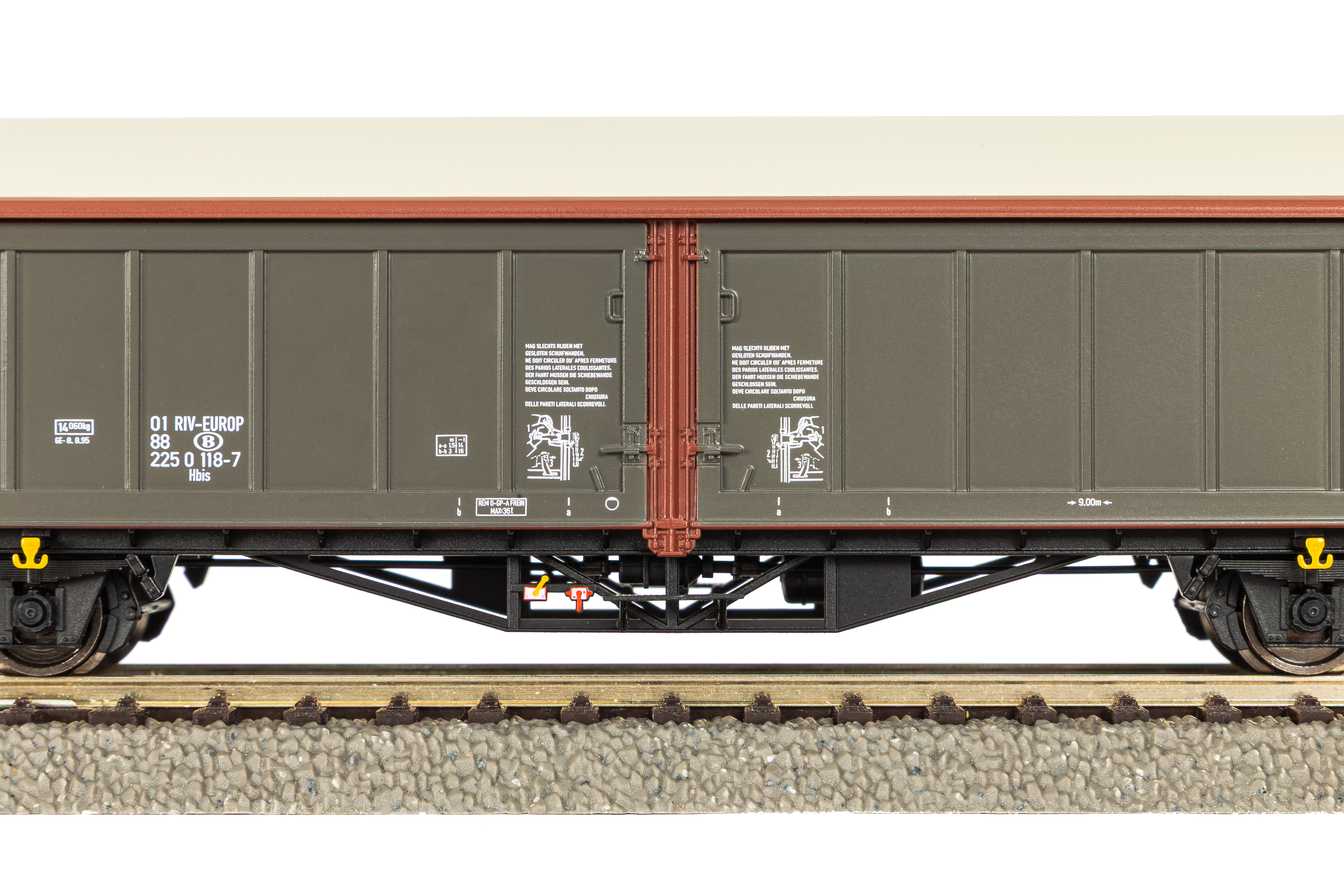 Piko 54409 SNCB Einheitsschiebewandwagen Ep.5