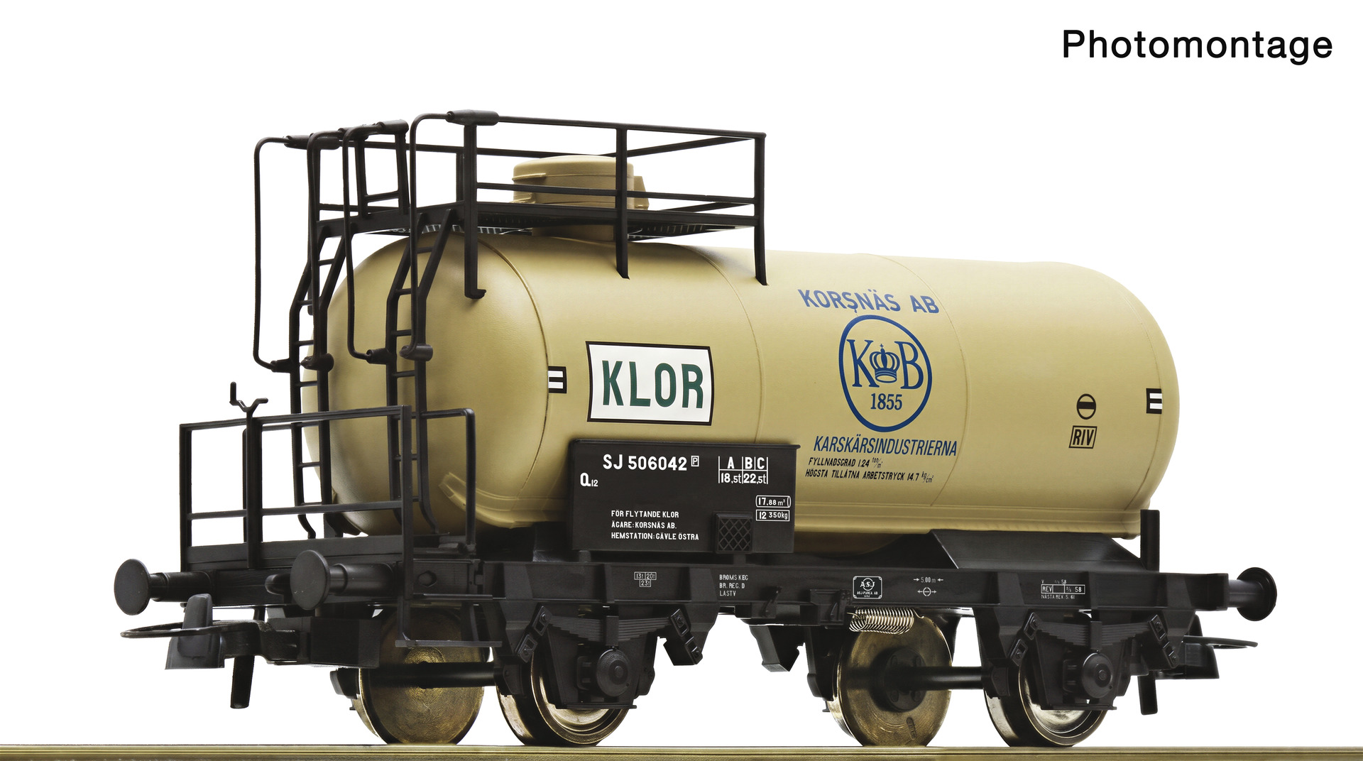 6600465 SJ Klob Chlorkesselwagen Ep.3/4