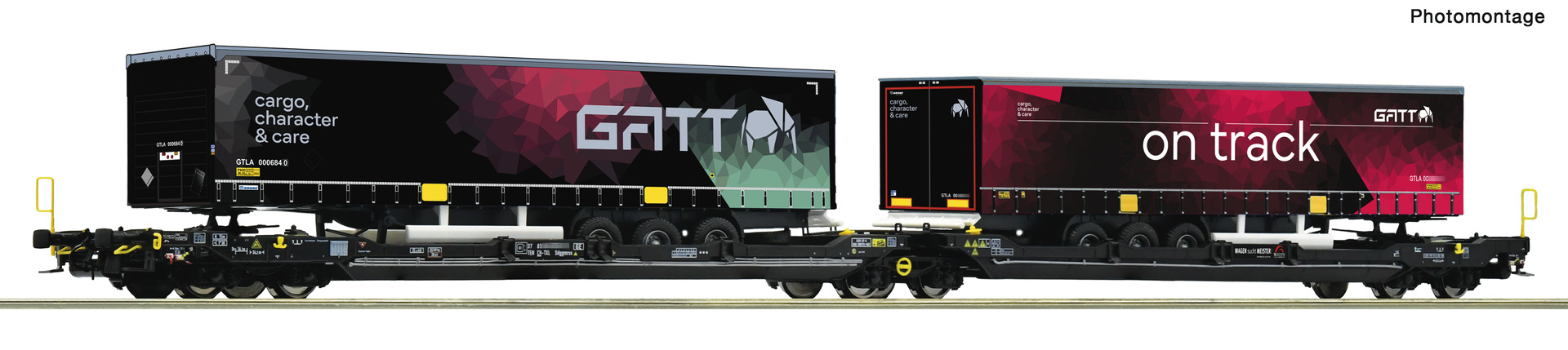 Roco 6600170 TXL Doppeltaschenwagen T3000e Ep.6
