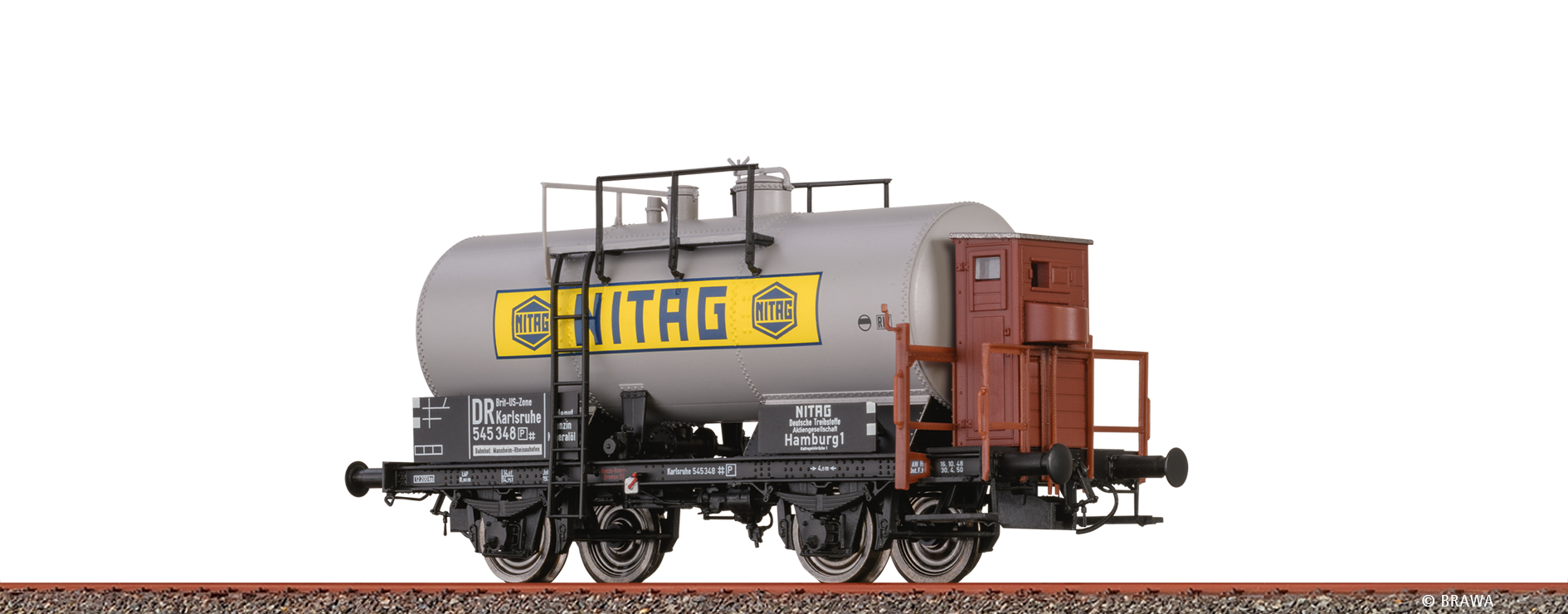 50862 DR Brit-US-Zone Kesselwg. "NITAG"  Ep.3a