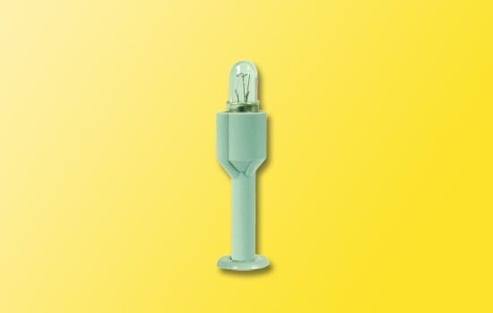 6832 Hausbeleuchtungssockel mit Glühlampe