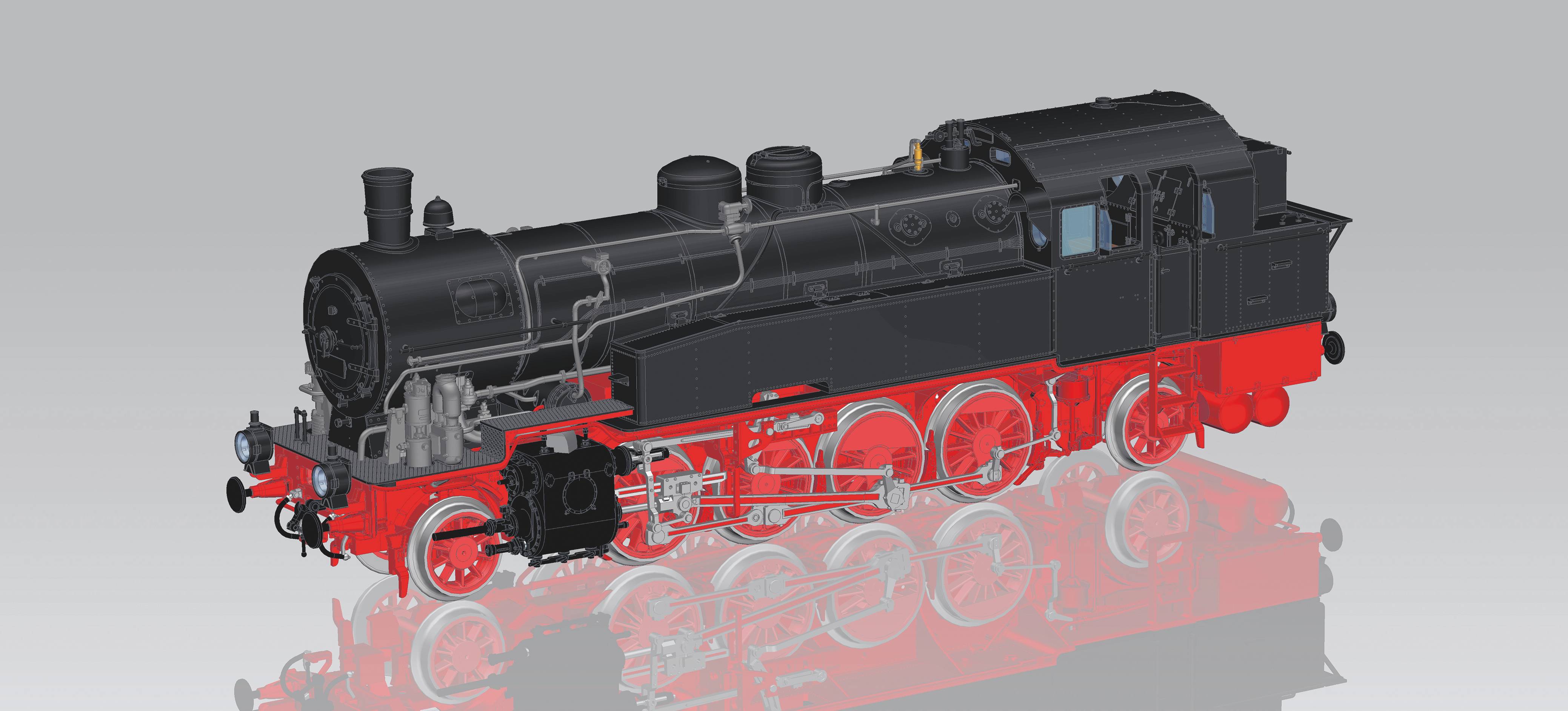 Piko 50668 DRG Dampflok BR 93 Ep.2