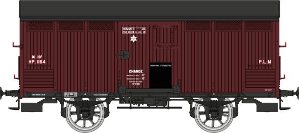 WB-758 PLM gedeckter Güterwagen Ep.2