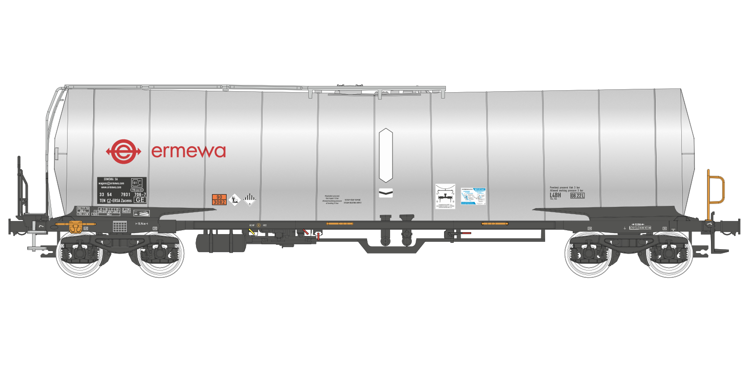 96200029 Ermewa Kesselwagen Zacns 79 Ep.6