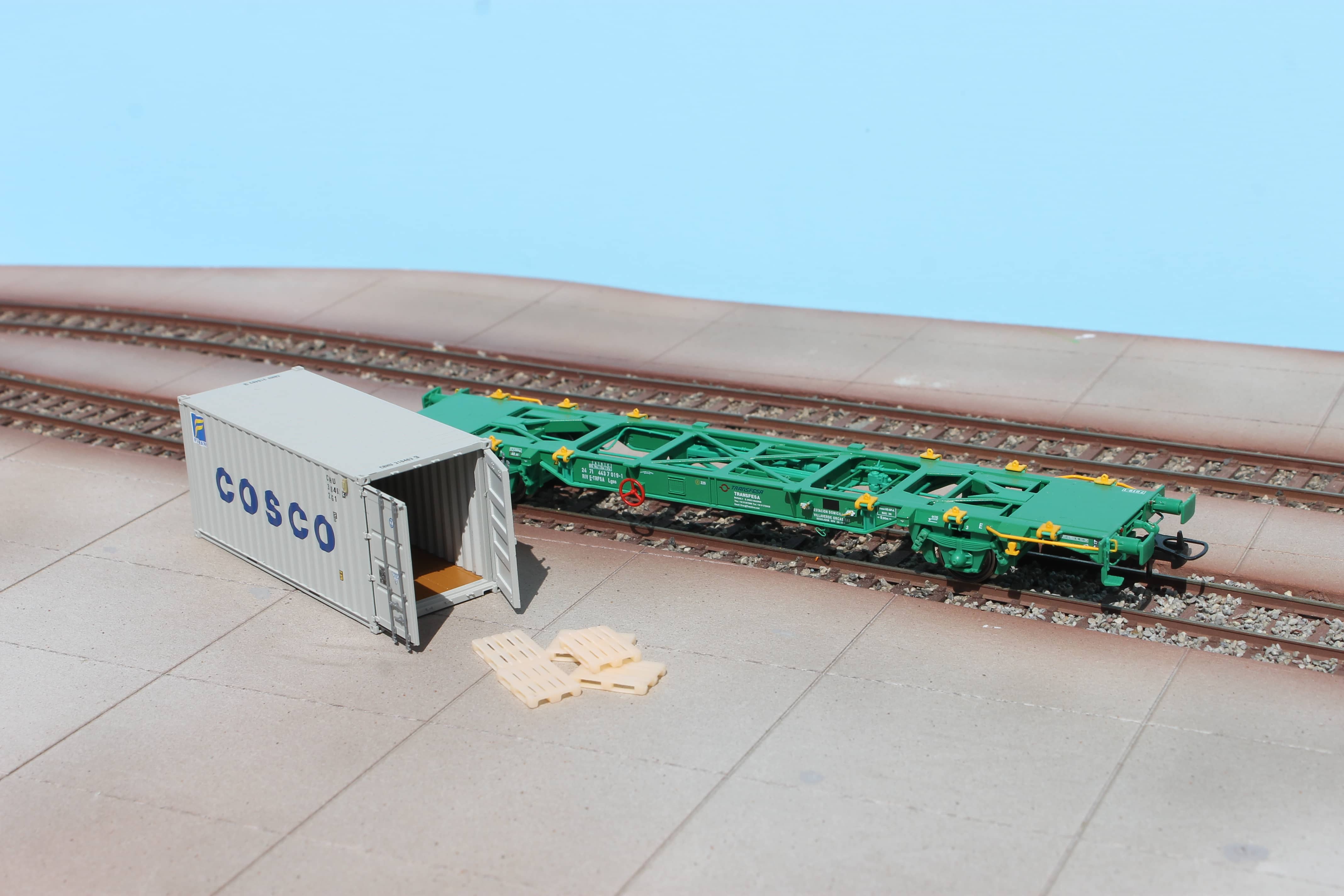 PT100181 TRANSFESA Containertragwagen Lgnss Ep.6