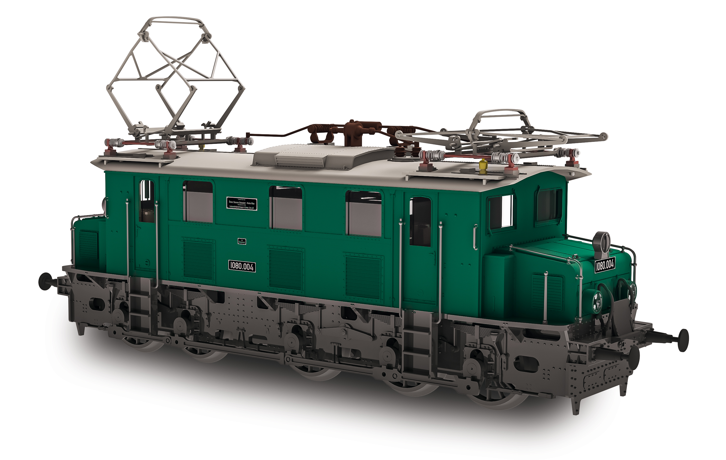 JC11200 ÖBB E-Lok Rh 1080 004 Ep.3 AC