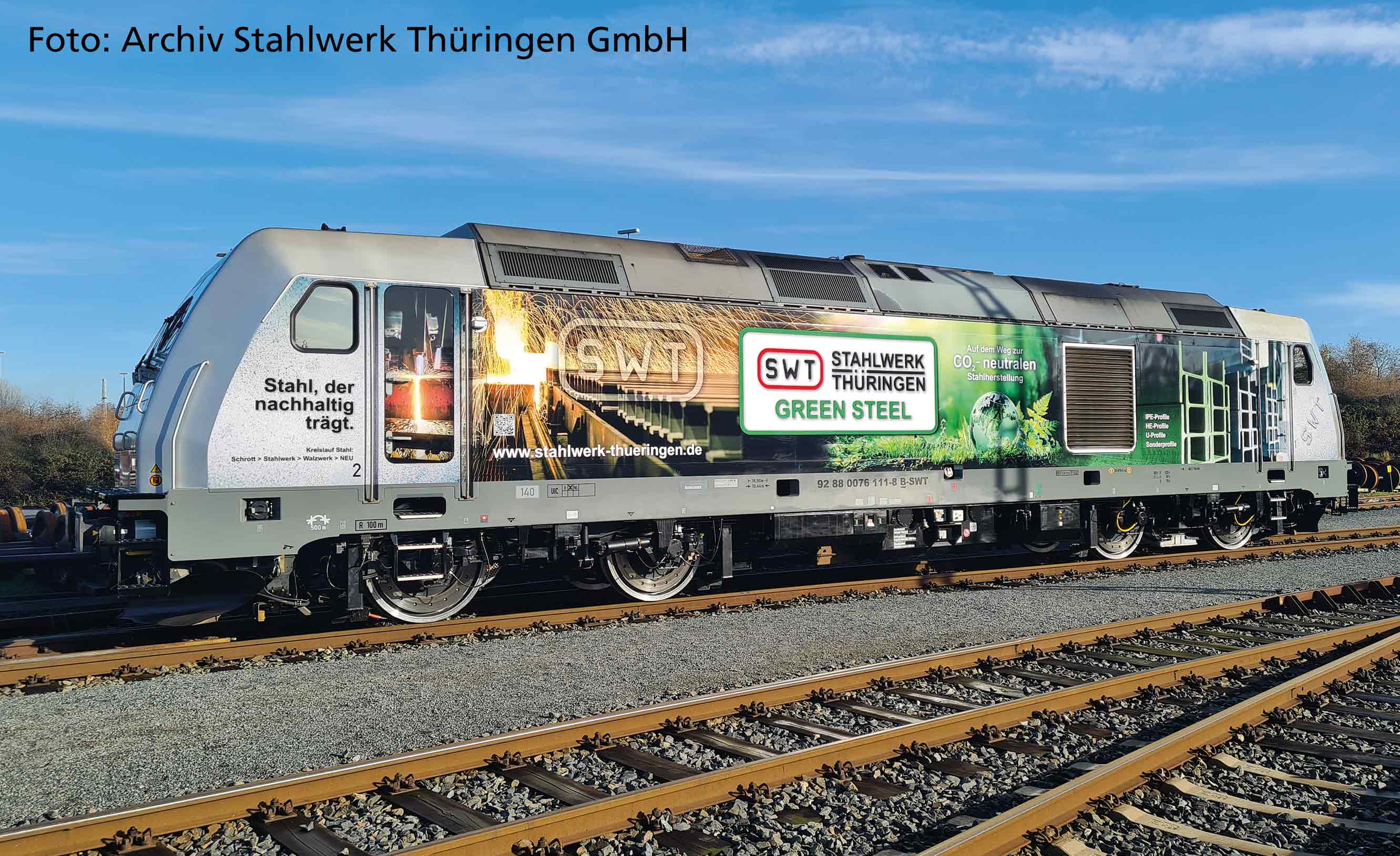 Piko 57345 Stahlwerk Thür. Diesellok Traxx Ep.6 AC