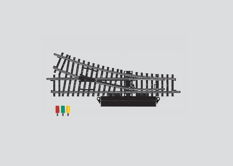 2263 Weiche rechts 22,5° elektrisch