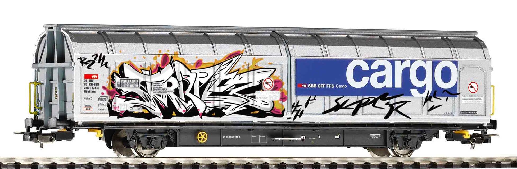 Piko 97136 SBB Schiebewandwg Habillns Graffiti Ep.6