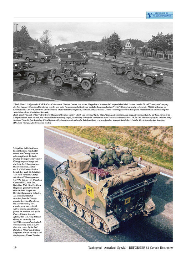 Tankograd TG3057 REFORGER 81 Certain Encounter