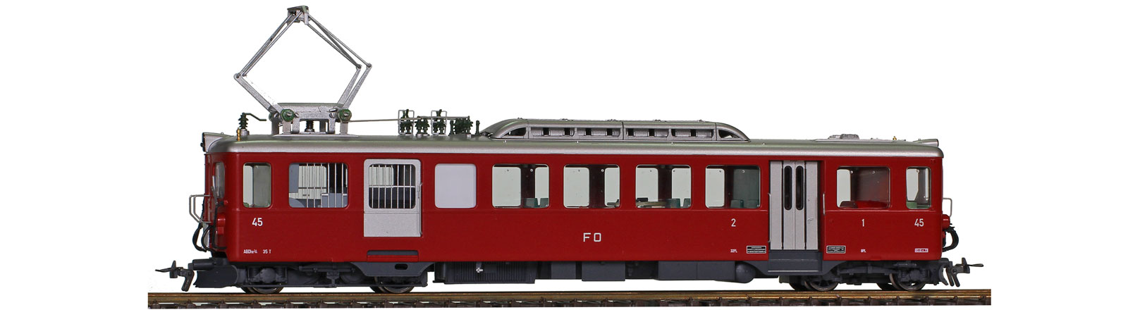 1247215 FO Gepäcktriebwagen BDeh 2/4 45