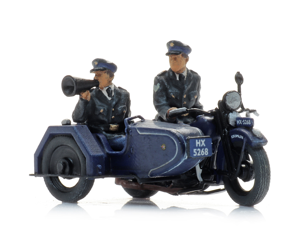 Artitec 387.580 Reichspolizeimotorrad mit Beiwagen