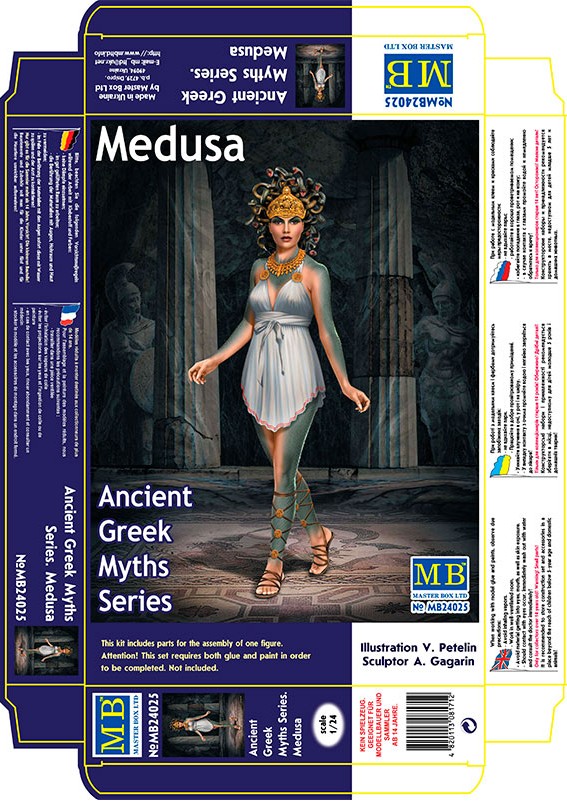 Master Box Ltd. MB24025 Ancient greek Myths Series - Medusa