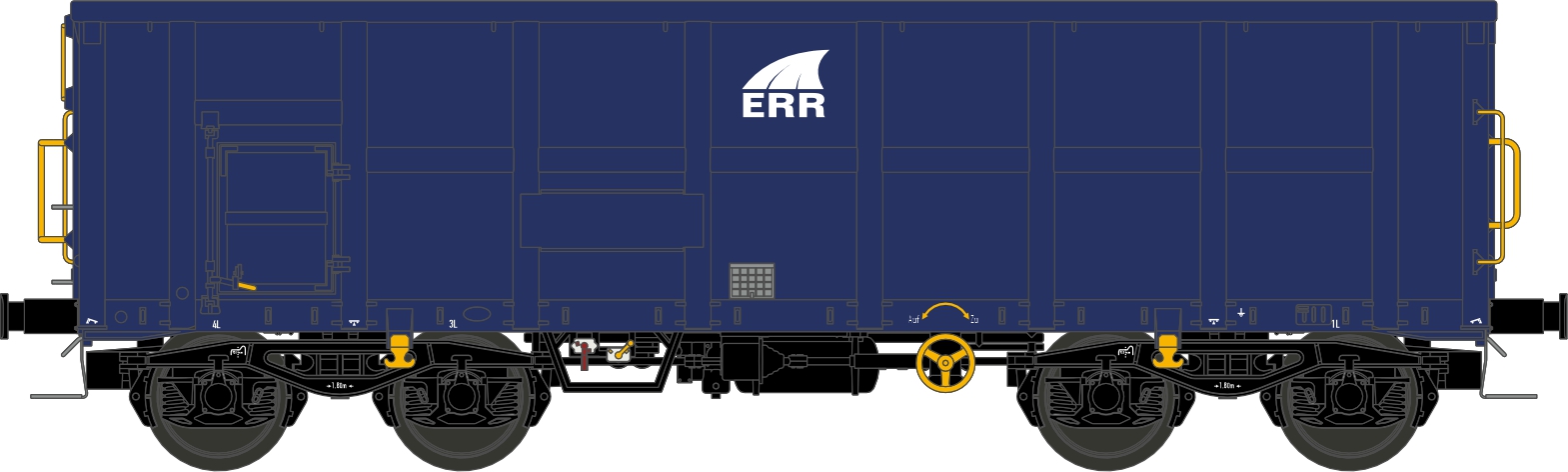 NME 546654 ERR off. Güterwg. Eamnos 11,54m Ep.6 AC