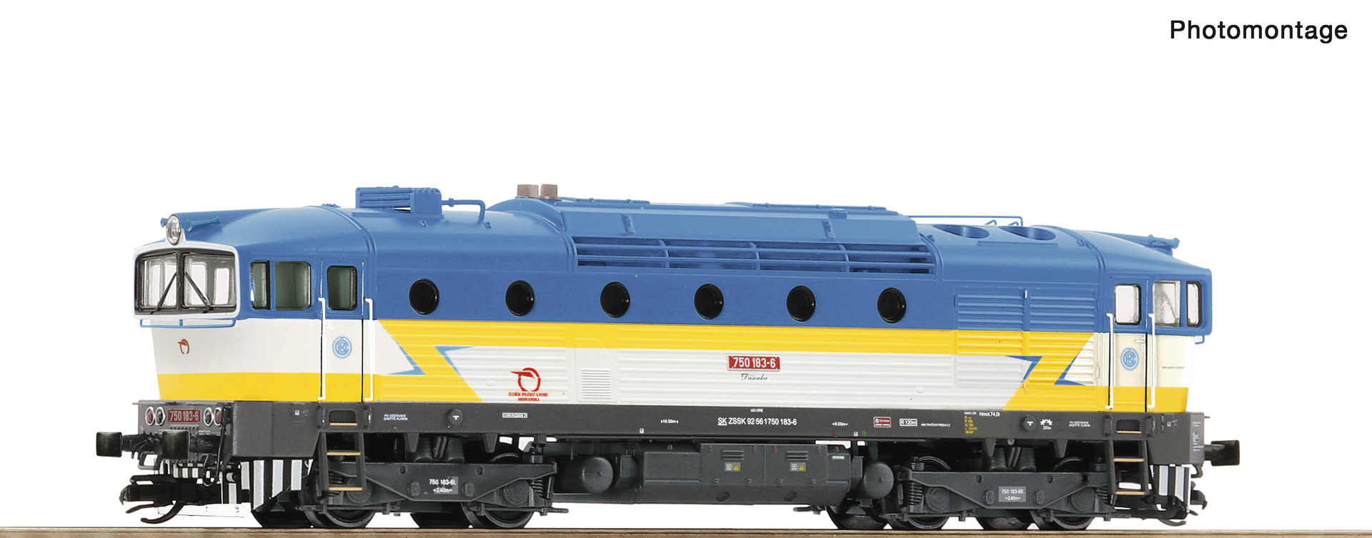 7380028 ZSSK Diesellok 750 183-6 Ep.5/6