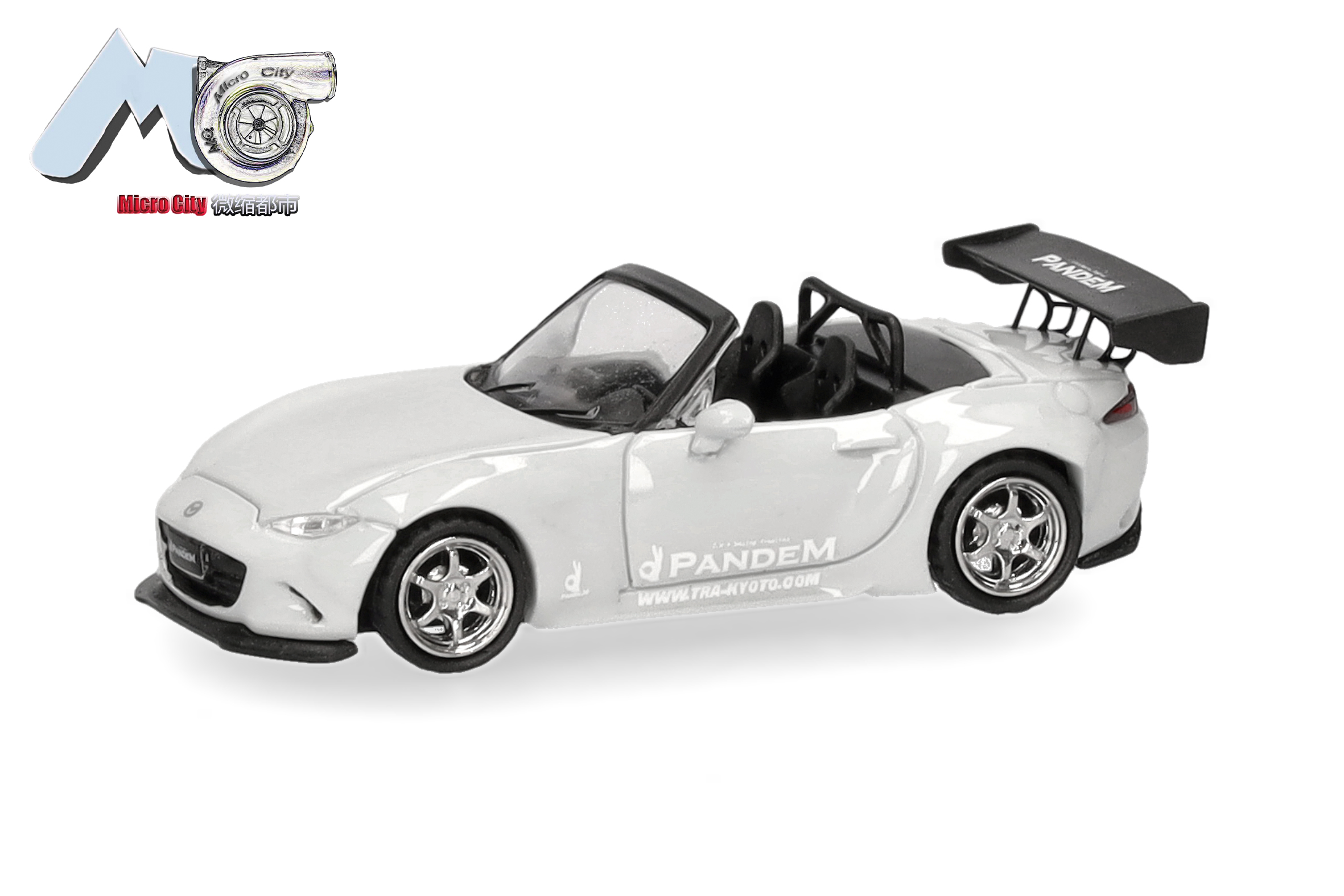 87MC000130 MicroCity: Mazda MX-5 Rocket Bunny grau