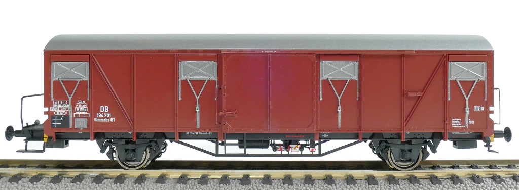 Exact-train 20733 DB gedeckter Güterwagen Glmmehs Ep.3