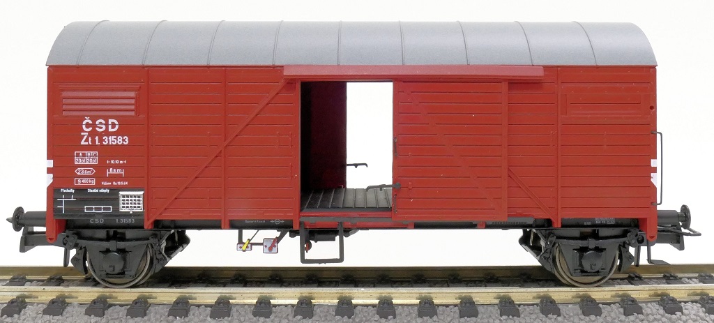 Exact-train 23700 CSD gedeckter Güterwagen Zt Ep.3