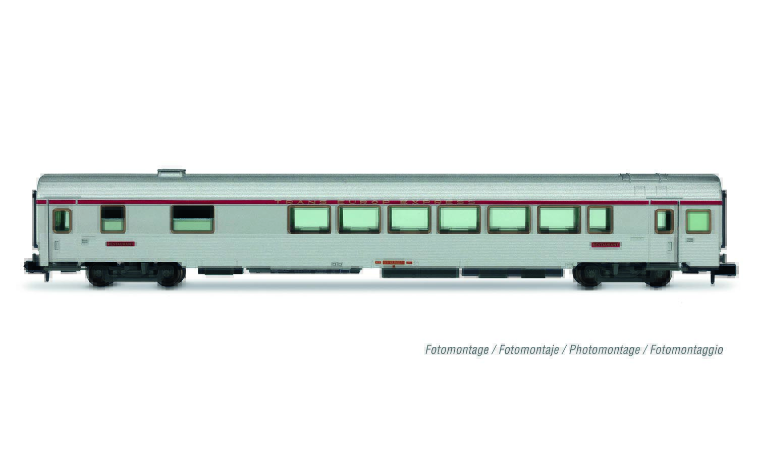 HN4500 SNCF Wagen-Set 3tlg. TEE "Mistral" Ep.4