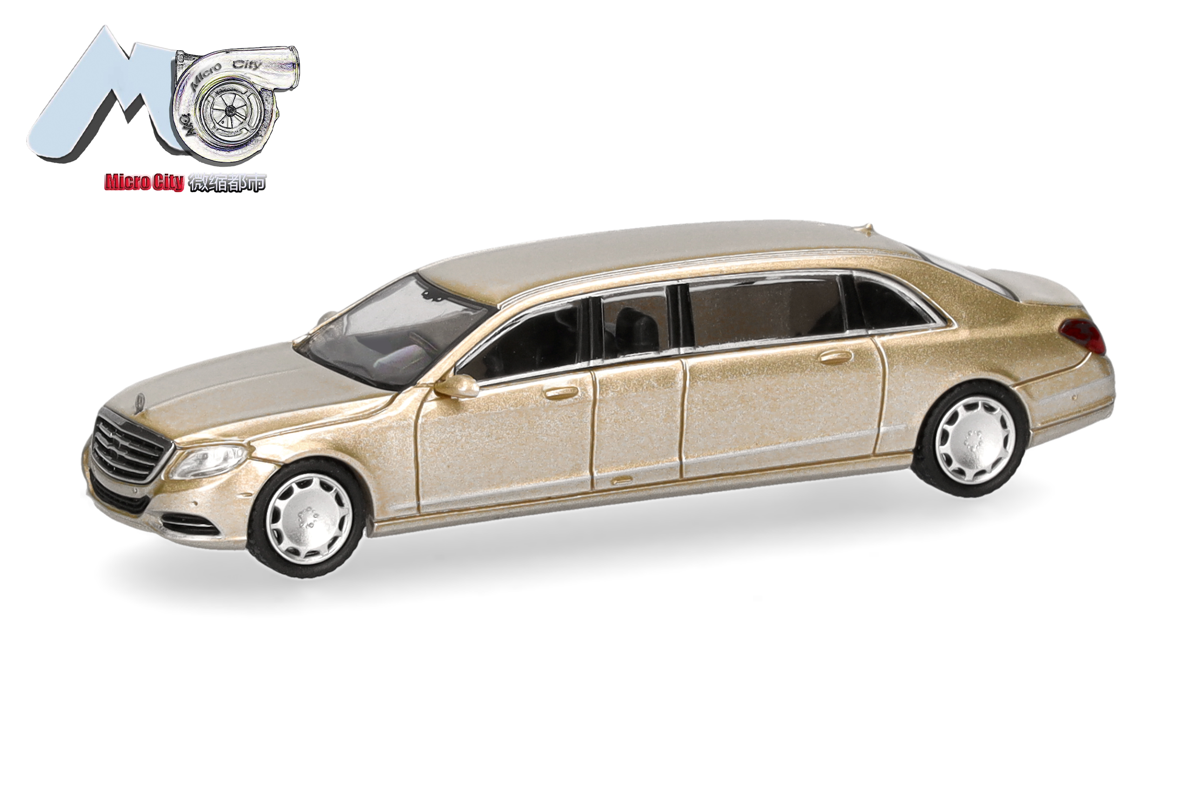 87MC000137 MicroCity: MB S600 Pullmann (W221) champ