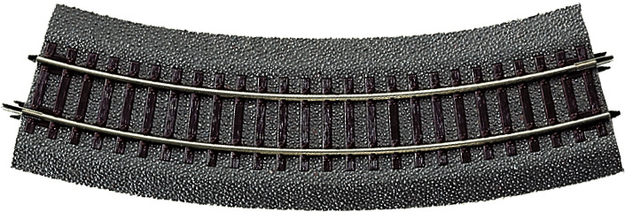 42522 Gleis gebogen R2 358 mm 30°