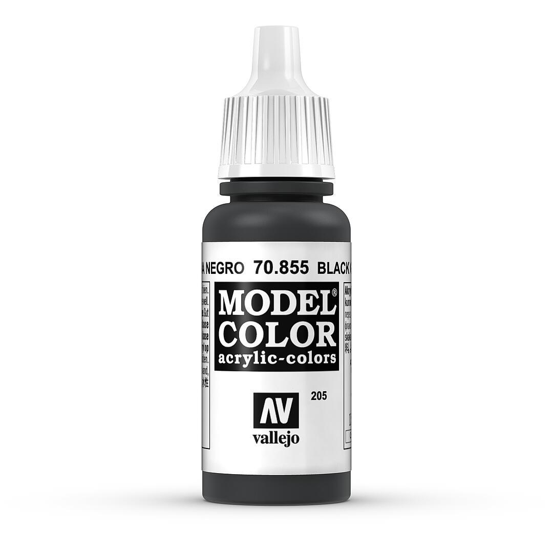 70855 Lasur schwarz glänzend, 17 ml
