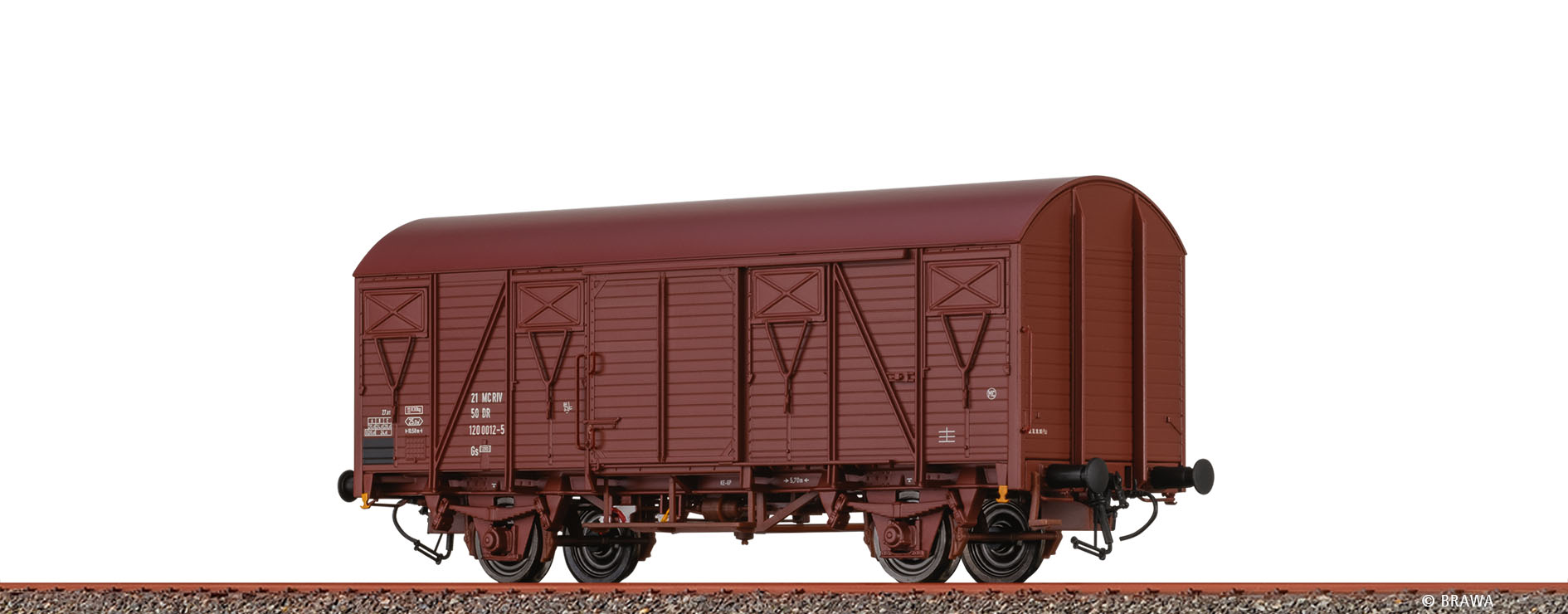 50146 DR gedeckter Güterwagen Gs 1200 Ep.4