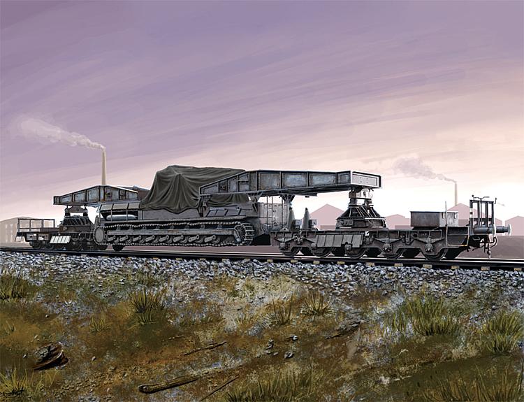 82906 Rail Transporter für Karl-Gerät