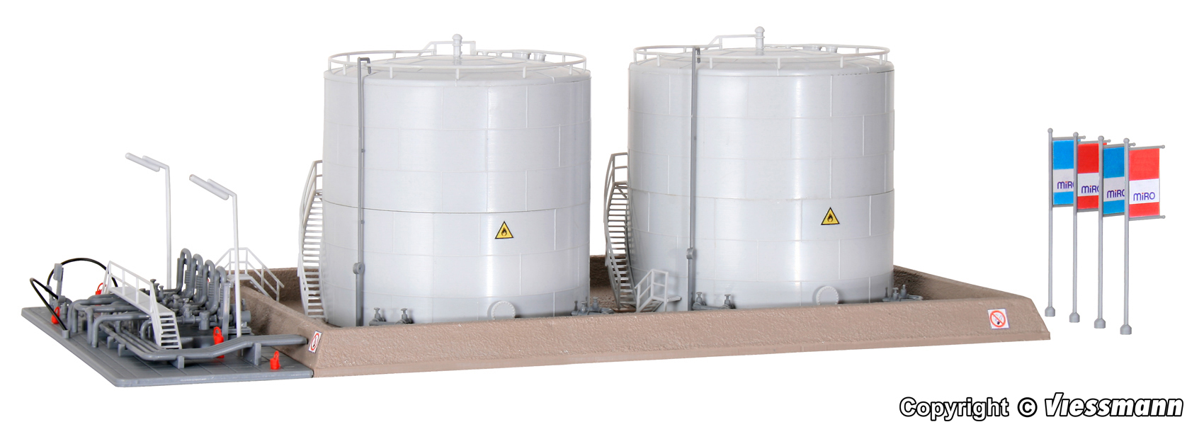 Kibri 39832 MIRO Tankanlage