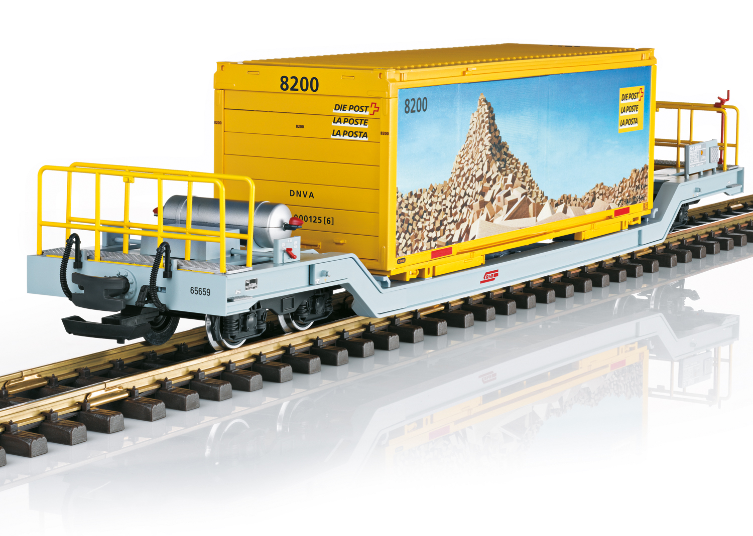 45925 RhB Containerwagen 4-achs Ep.6