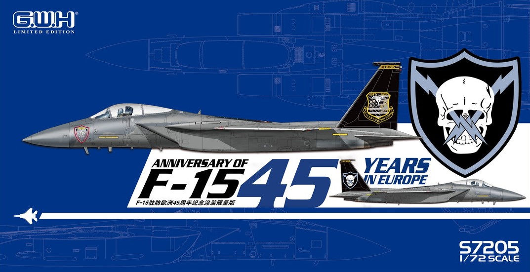 S7205 USAF F-15C Annversary '45 Years Europa'