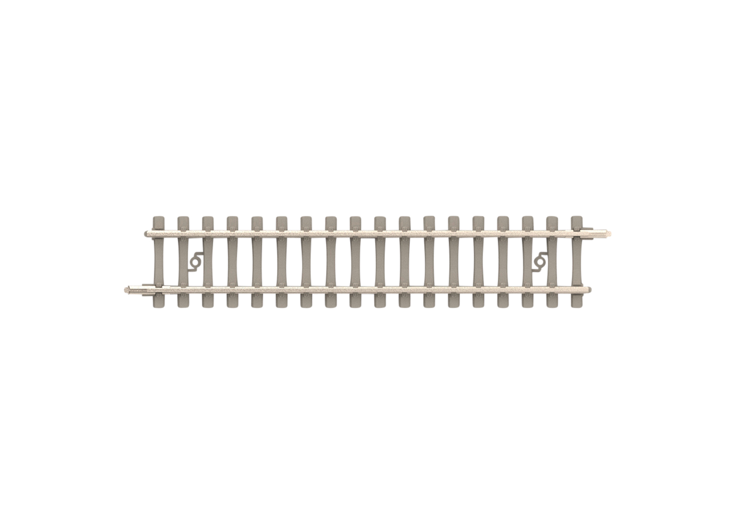 14505 Gerades Beton-Gleis 76,3 mm