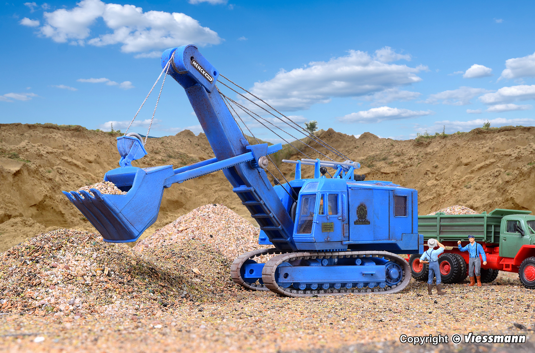 11265 Menck M154 LC Bagger mit Hochlöffel