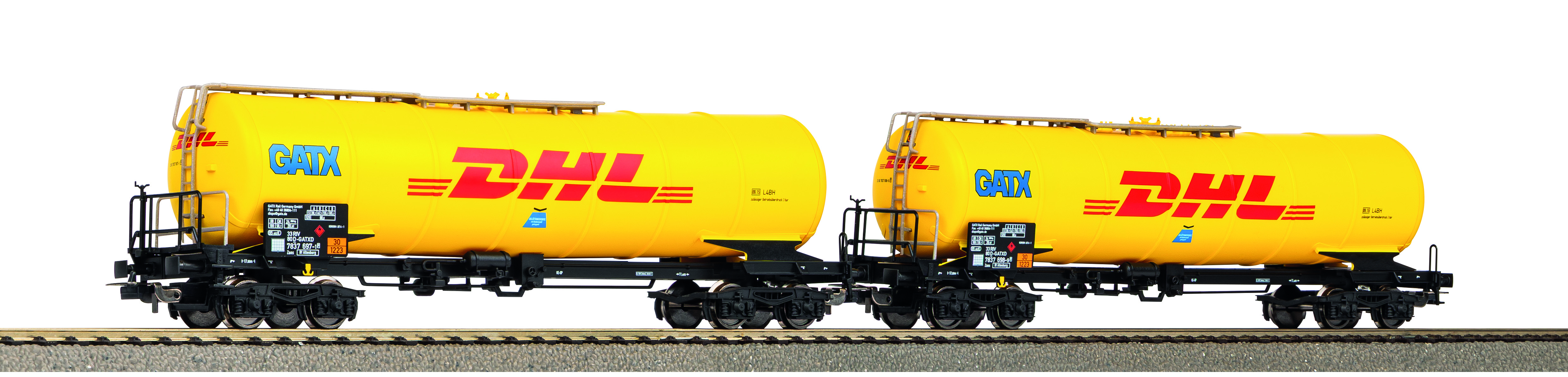 28305 DGAG DHL Knickkesselwagen-Set 2-tlg Ep.6