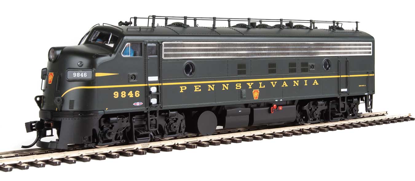 WalthersProto 49516 PRR Dieselloks FP7/F7B #9846A/B